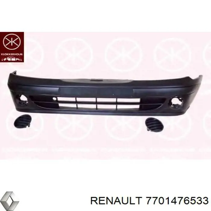 Do koszyka 7701476533 Renault (RVI) Zderzak przedni