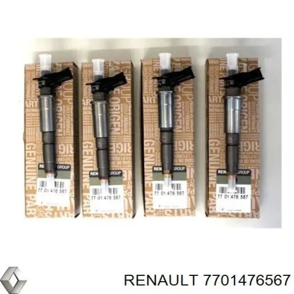 Do koszyka 7701476567 Renault (RVI) Wtryskiwacz paliwa