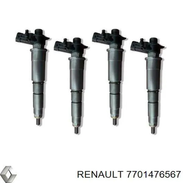 Do koszyka 7701476567 Renault (RVI) Wtryskiwacz paliwa