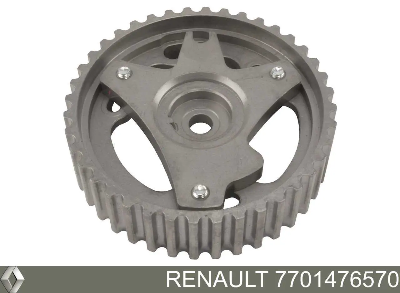 Koło zębatewalcowe wałka rozrządu silnika 7701476570 Renault (RVI)