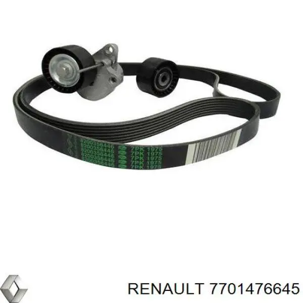 Do koszyka 7701476645 Renault (RVI) Pasek napędowy mechanizmów, zestaw
