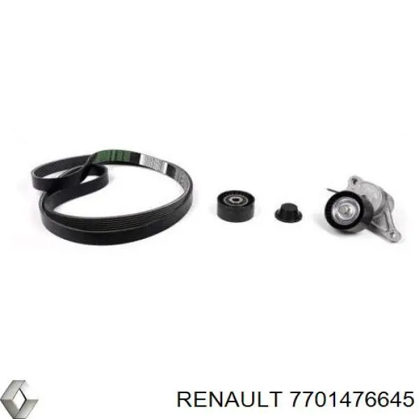 Pasek napędowy mechanizmów, zestaw Renault (RVI) 7701476645 cena, od 131,73 USD