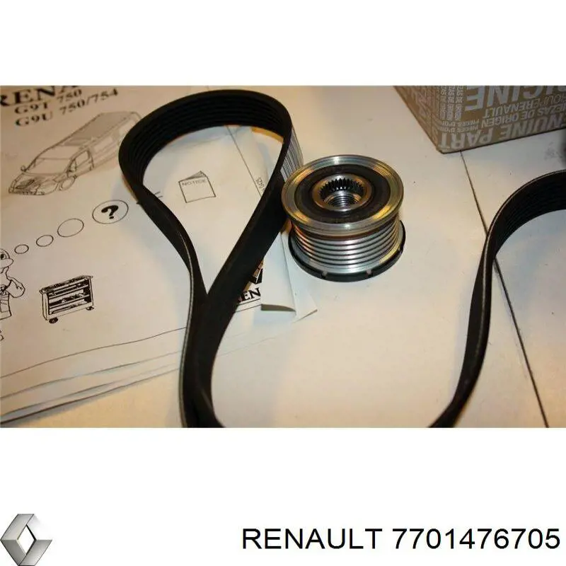 Pas napędowy mechanizmów Renault (RVI) 7701476705 cena, od 133,34 USD