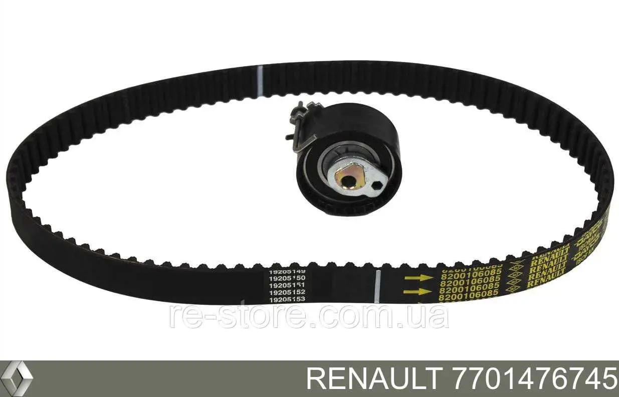 7701476745 Renault (RVI) Pasek rozrządu, zestaw