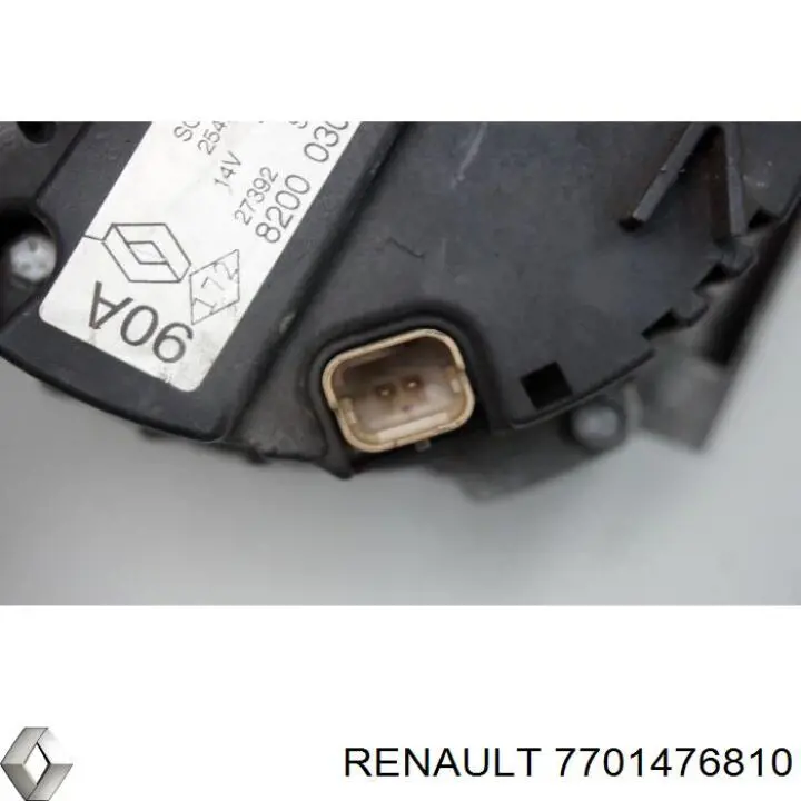 Do koszyka 7701476810 Renault (RVI) Alternator