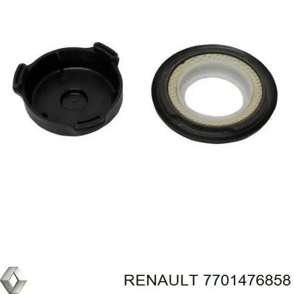 Do koszyka 7701476858 Renault (RVI) Uszczelniacz wału korbowego przedni