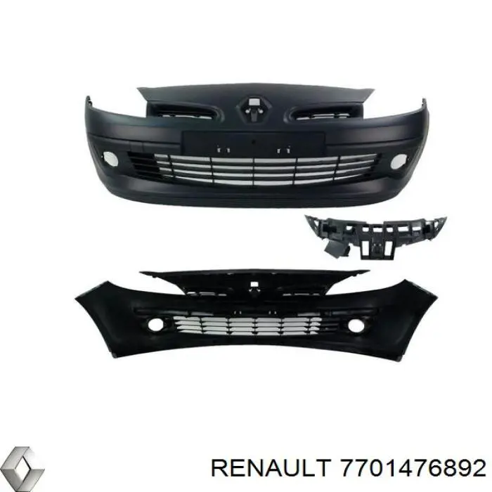 Do koszyka 7701476892 Renault (RVI) Zderzak przedni