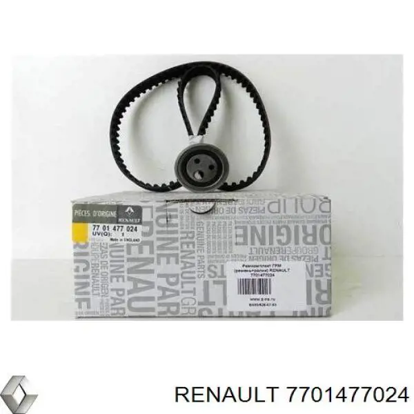 Pasek rozrządu, zestaw 7701477024 Renault (RVI)