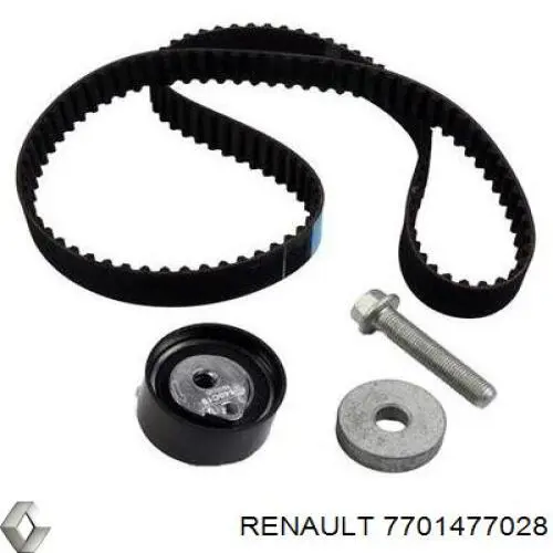 Pasek rozrządu, zestaw 7701477028 Renault (RVI)