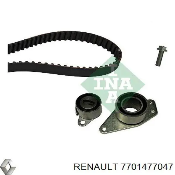 7701477047 Renault (RVI) Pasek rozrządu, zestaw
