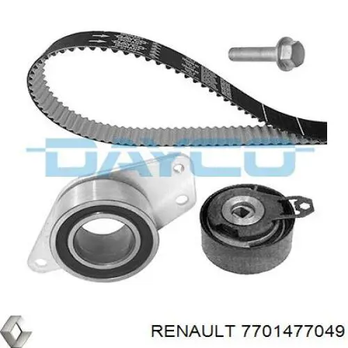Pasek rozrządu Renault (RVI) 7701477049 cena, od 62,38 USD