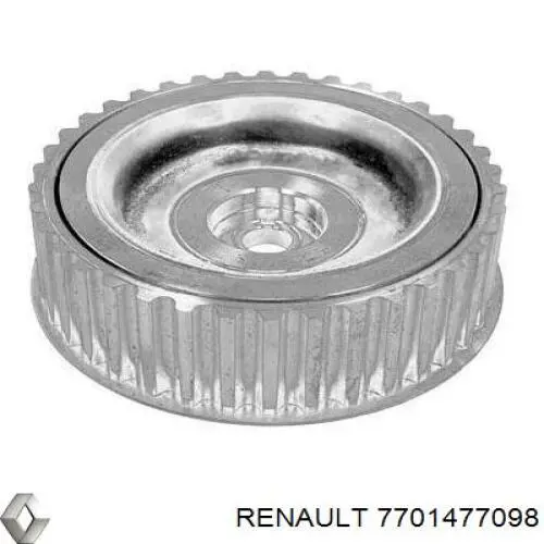 7701477098 Renault (RVI) Koło zębate walcowe wałka rozrządu wydechowego