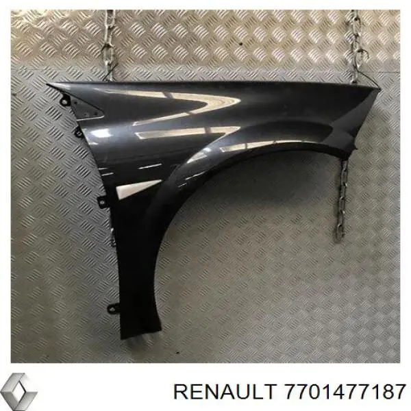 Błotnik przedni prawy Renault (RVI) 7701477187 cena, od 46,63 USD