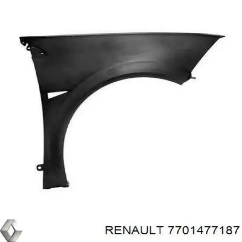7701477187 Renault (RVI) Błotnik przedni prawy