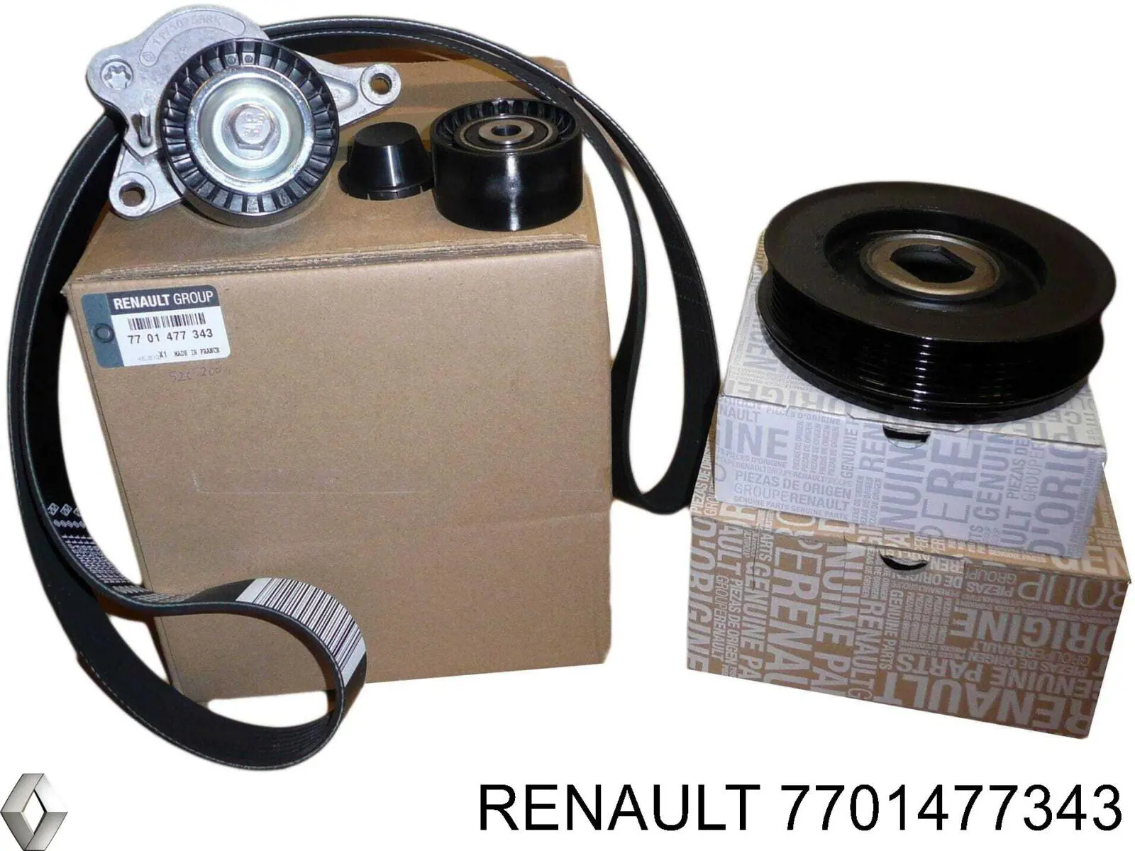 Pasek napędowy mechanizmów, zestaw K037PK1705 Gates