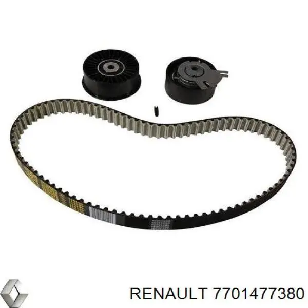 Do koszyka 7701477380 Renault (RVI) Pasek rozrządu, zestaw