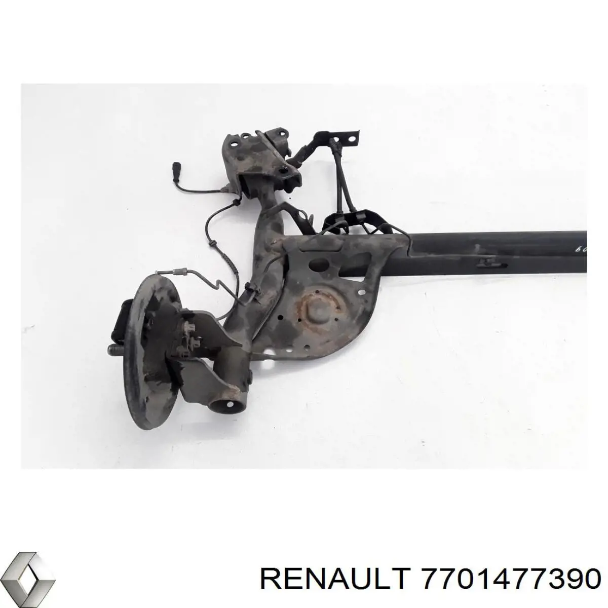 Korpus osi tylnej do Renault Clio III GRANDTOUR KR01