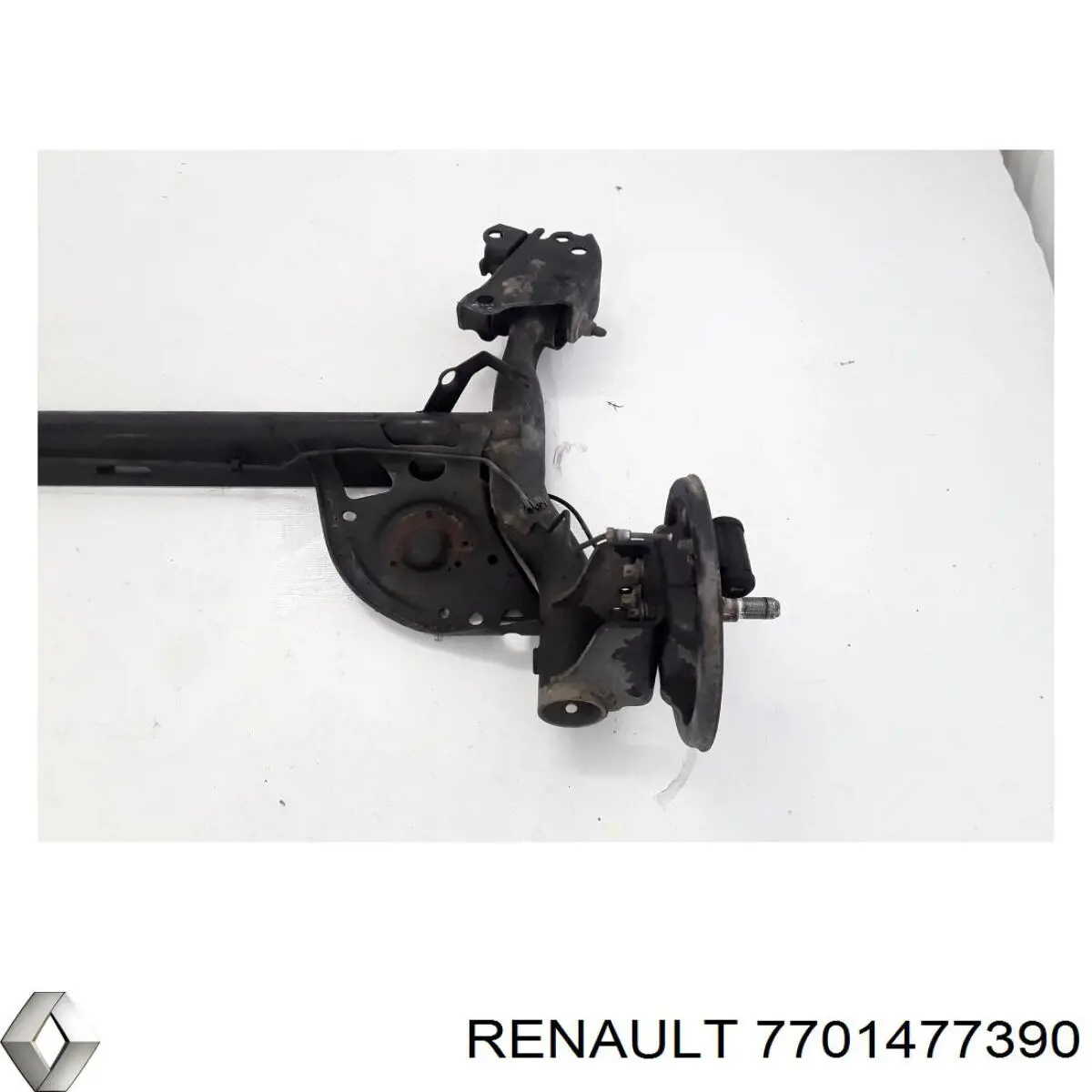 Korpus osi tylnej do Renault Clio III GRANDTOUR KR01