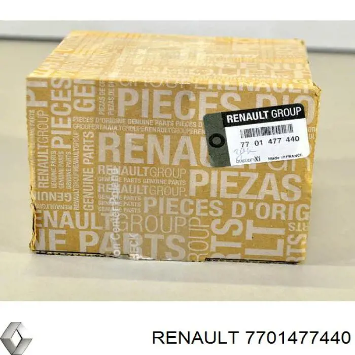7701477440 Renault (RVI) Tłok, komplet do jednego cylindru, STD