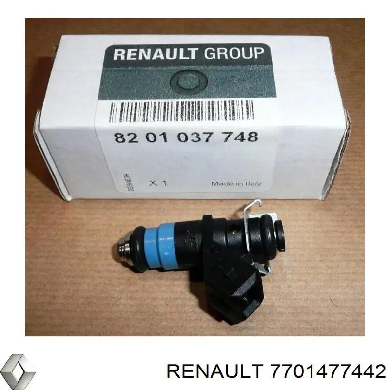 Do koszyka 7701477442 Renault (RVI) Zacisk mocujący rurki zwrotnej wtryskiwaczy