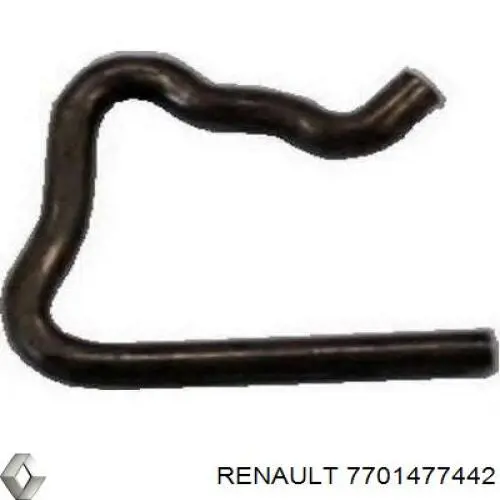 7701477442 Renault (RVI) Zacisk mocujący rurki zwrotnej wtryskiwaczy