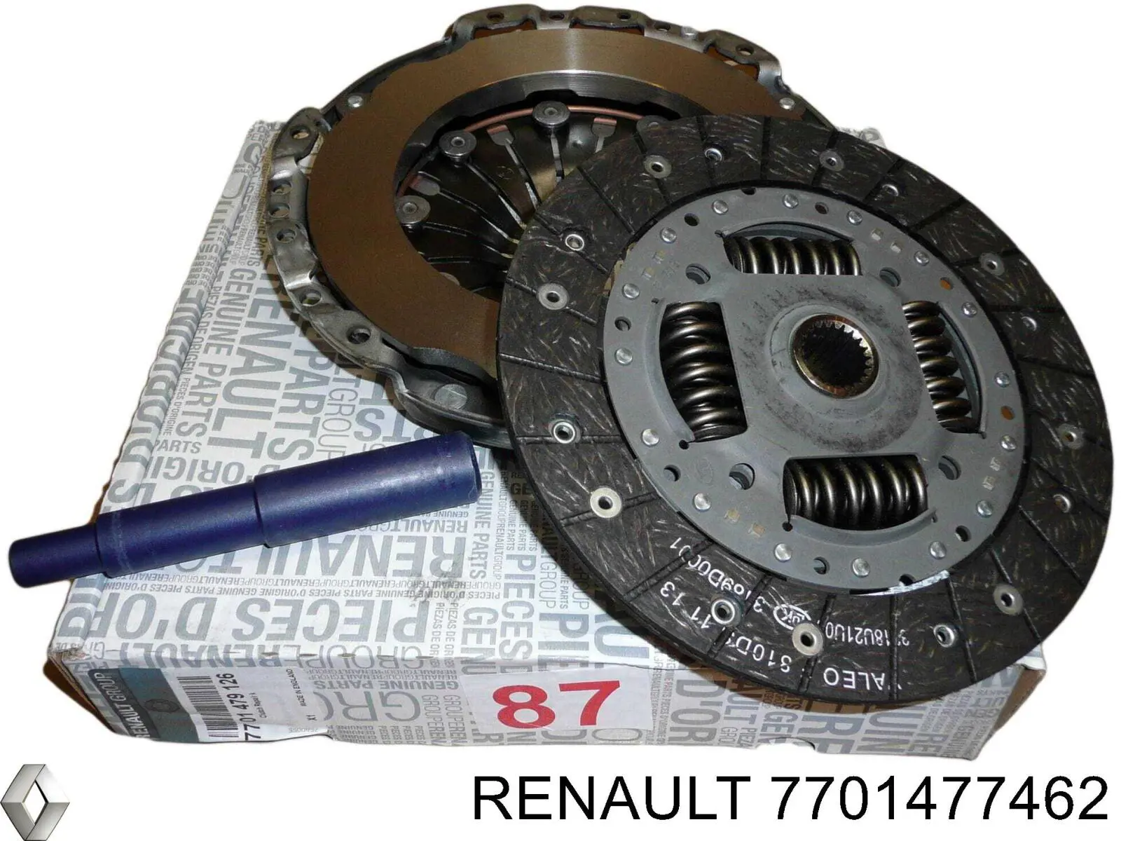 Zestaw sprzęgła (3 części) Renault (RVI) 7701477462 cena, od 112,29 USD