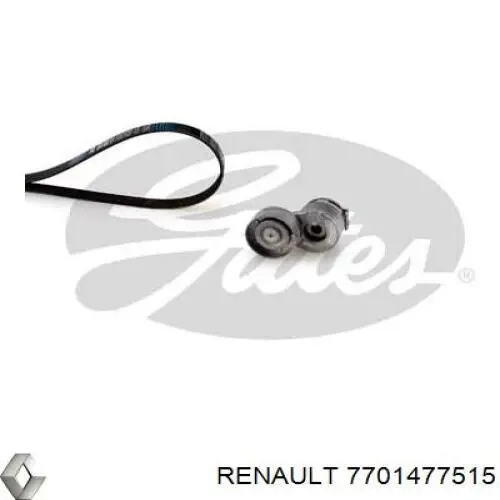 7701477515 Renault (RVI) Pasek napędowy mechanizmów, zestaw