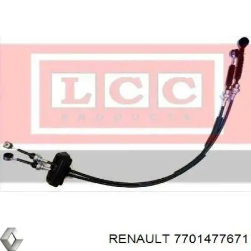 7701477671 Renault (RVI) Linka dźwigni zmiany biegów podwójna