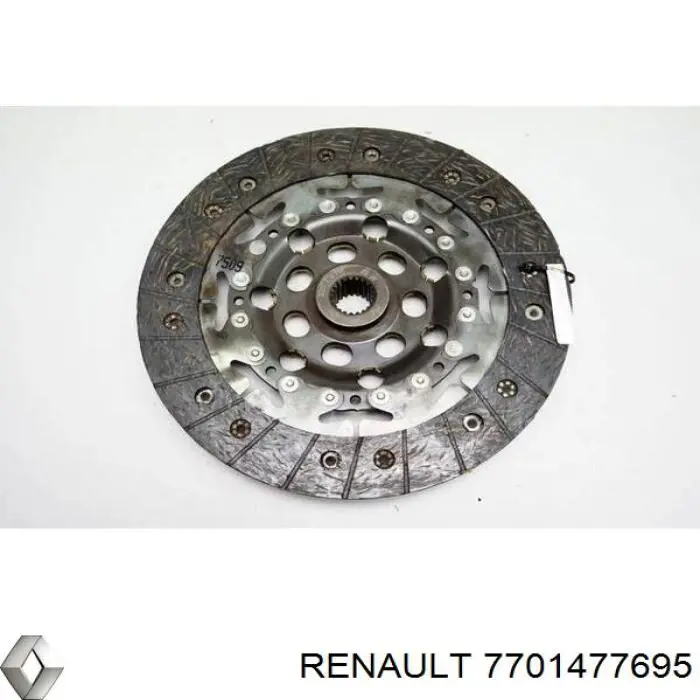 Do koszyka 7701477695 Renault (RVI) Zestaw sprzęgła (3 części)