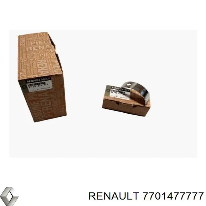 Panewki główne wału korbowego, zestaw, standardowe (STD) Renault (RVI) 7701477777 cena, od 42,84 USD