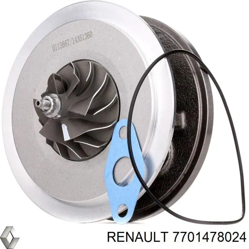 7701478024 Renault (RVI) Turbina