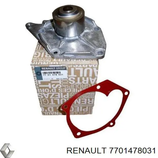Pompa chłodząca wodna Renault (RVI) 7701478031 cena, od 33,12 USD