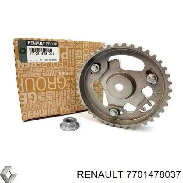 7701478037 Renault (RVI) Koło zębatewalcowe wałka rozrządu silnika