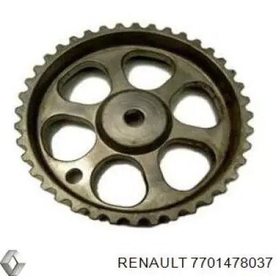 Koło zębatewalcowe wałka rozrządu silnika Renault (RVI) 7701478037 cena, od 52,78 USD