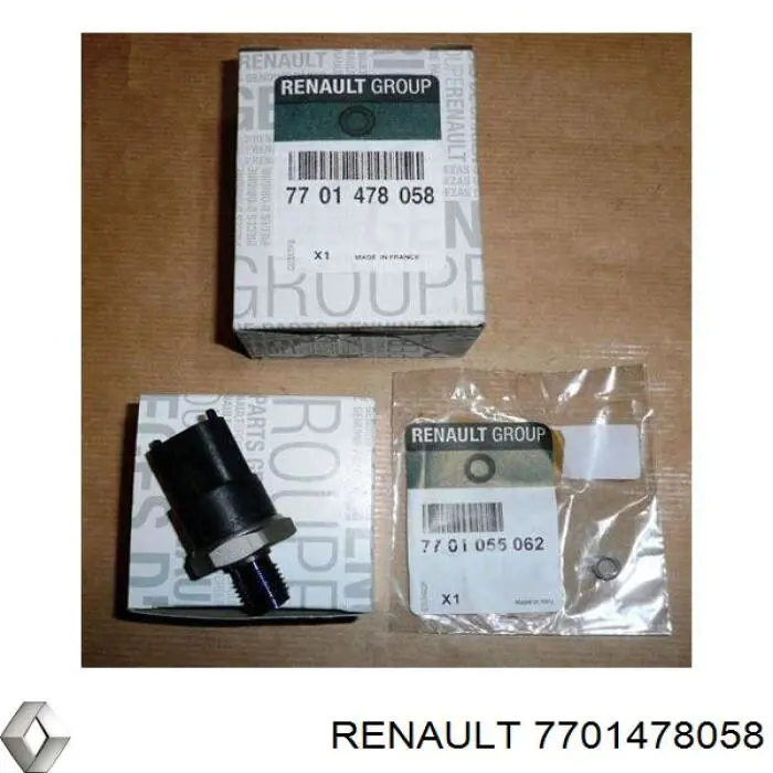 Czujnik ciśnienia paliwa Renault (RVI) 7701478058 cena, od 35,34 USD