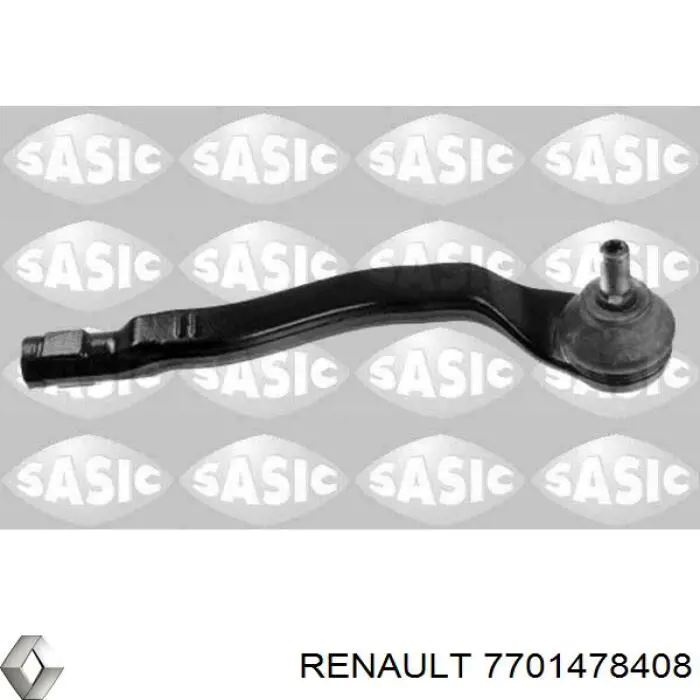 Końcówka drążka kierowniczego zewnętrzna Renault (RVI) 7701478408 cena, od 16,83 USD