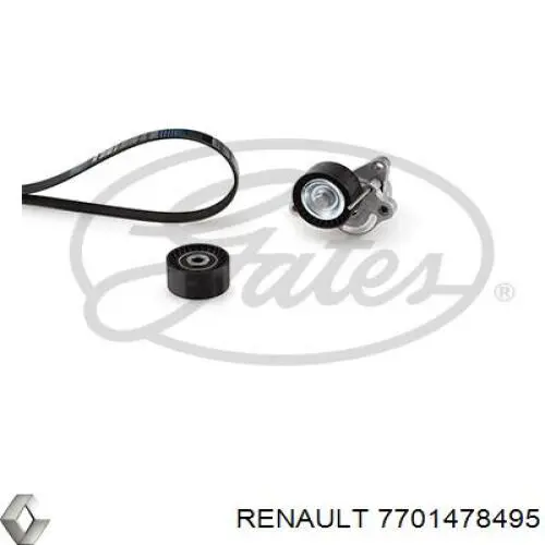 7701478495 Renault (RVI) Pasek napędowy mechanizmów, zestaw