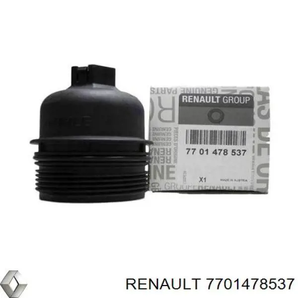 7701478537 Renault (RVI) Pokrywa filtra oleju