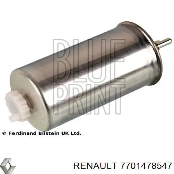 Filtr paliwa Renault (RVI) 7701478547 cena, od 19,32 USD