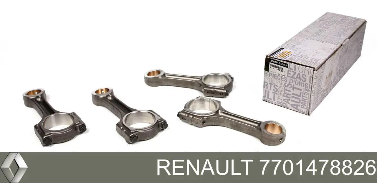 Do koszyka 7701478826 Renault (RVI) Korbowód tłoka silnika