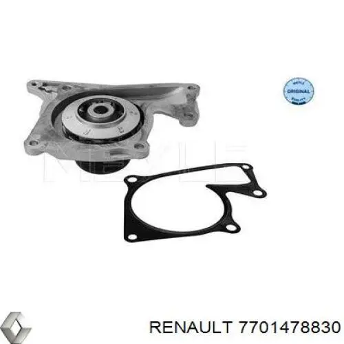 Pompa chłodząca wodna 7701478830 Renault (RVI)