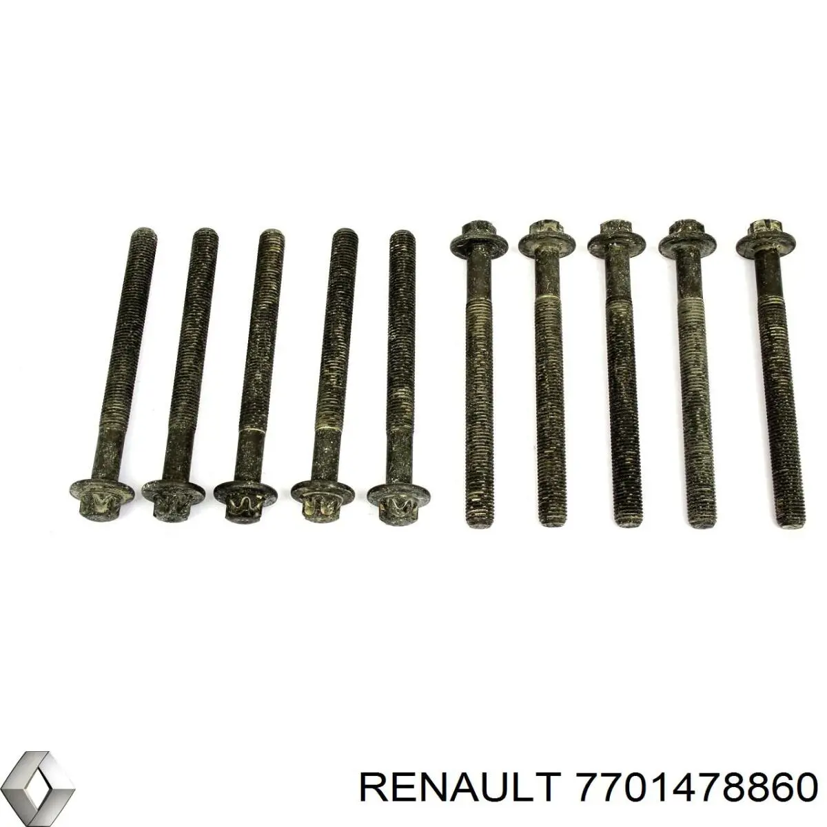 Śruba głowicy cylindrów Renault (RVI) 7701478860 cena, od 26,25 USD