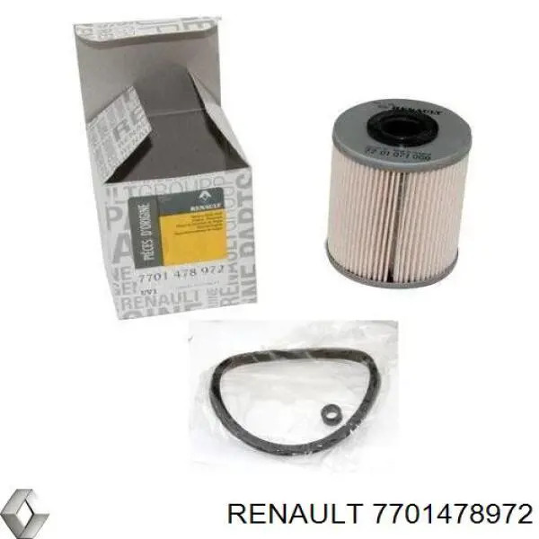 Filtr paliwa Renault (RVI) 7701478972 cena, od 8,26 USD