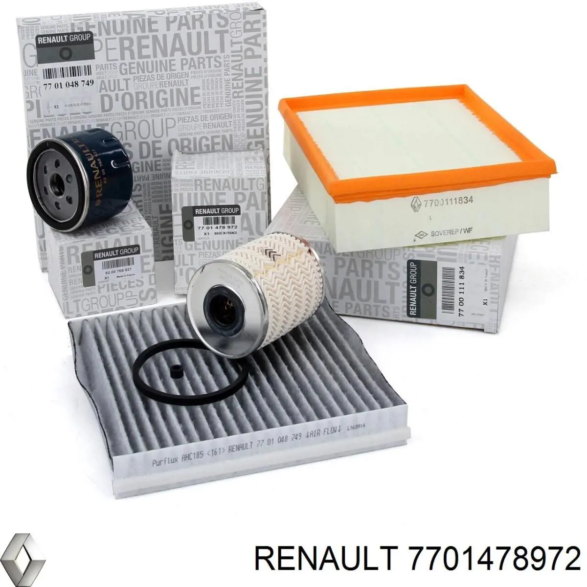 Filtr paliwa 7701478972 Renault (RVI)