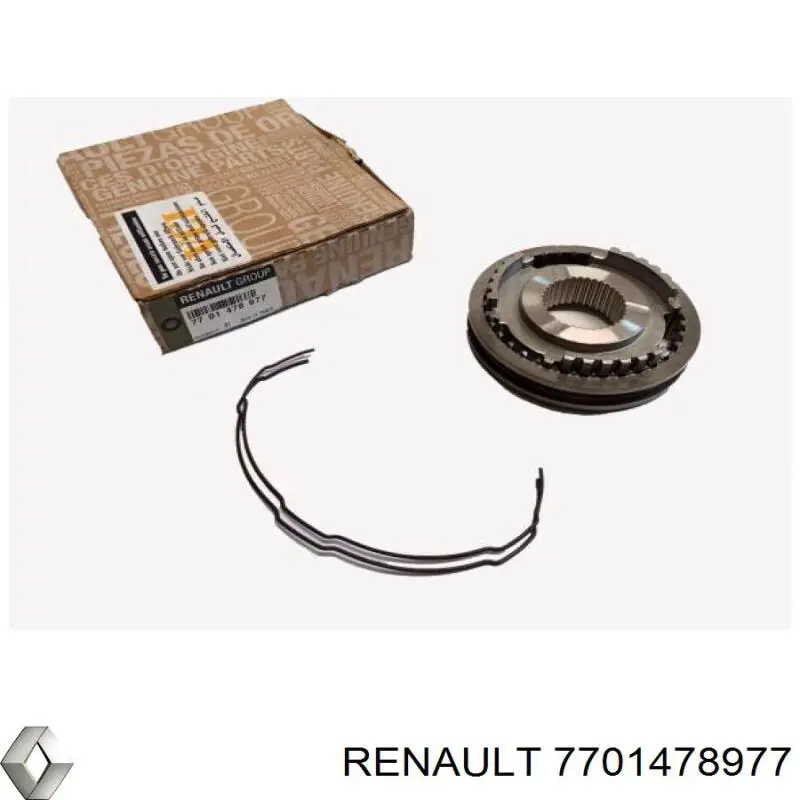 Synchronizator 5. biegu Renault (RVI) 7701478977 cena, od 159,78 USD