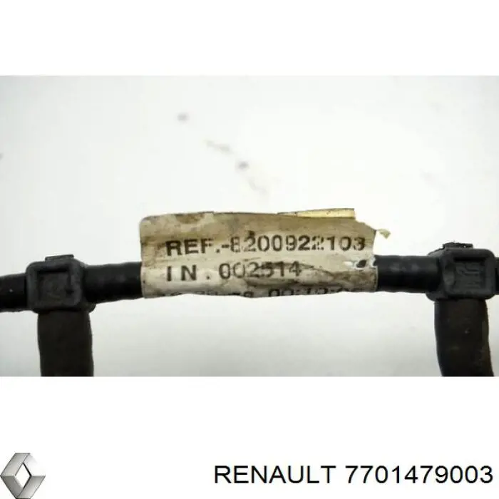 Do koszyka 7701479003 Renault (RVI) Rurka paliwa, zwrotna od wtryskiwaczy