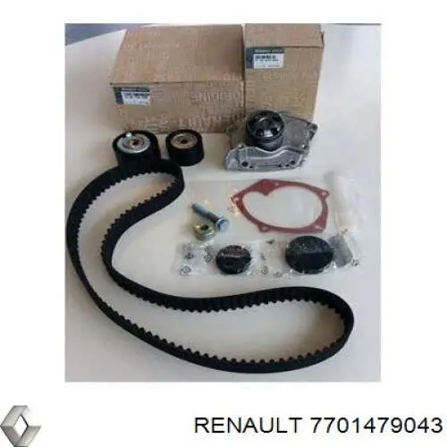 7701479043 Renault (RVI) Pompa chłodząca wodna