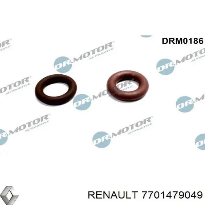 7701479049 Renault (RVI) Pierścień uszczelniający wtryskiwacza