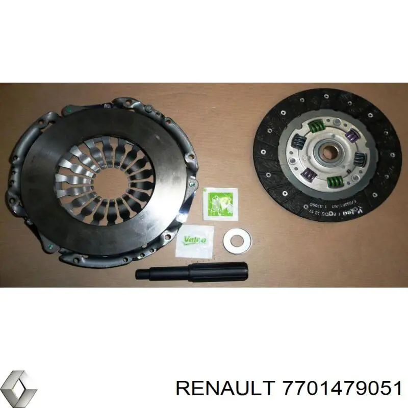 Zestaw sprzęgła (3 części) Renault (RVI) 7701479051 cena, od 202,75 USD