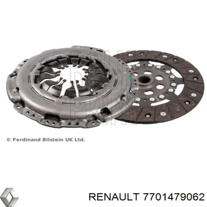 Zestaw sprzęgła (3 części) Renault (RVI) 7701479062 cena, od 117,03 USD